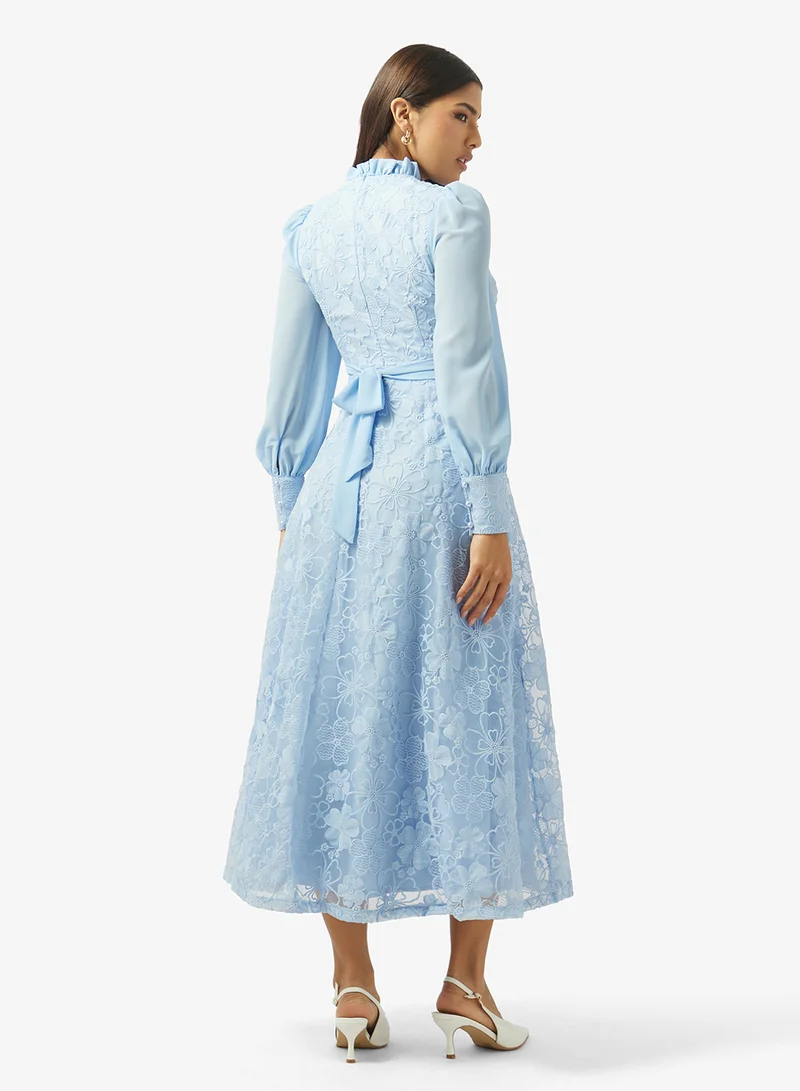 Khizana Lace A-line Dress